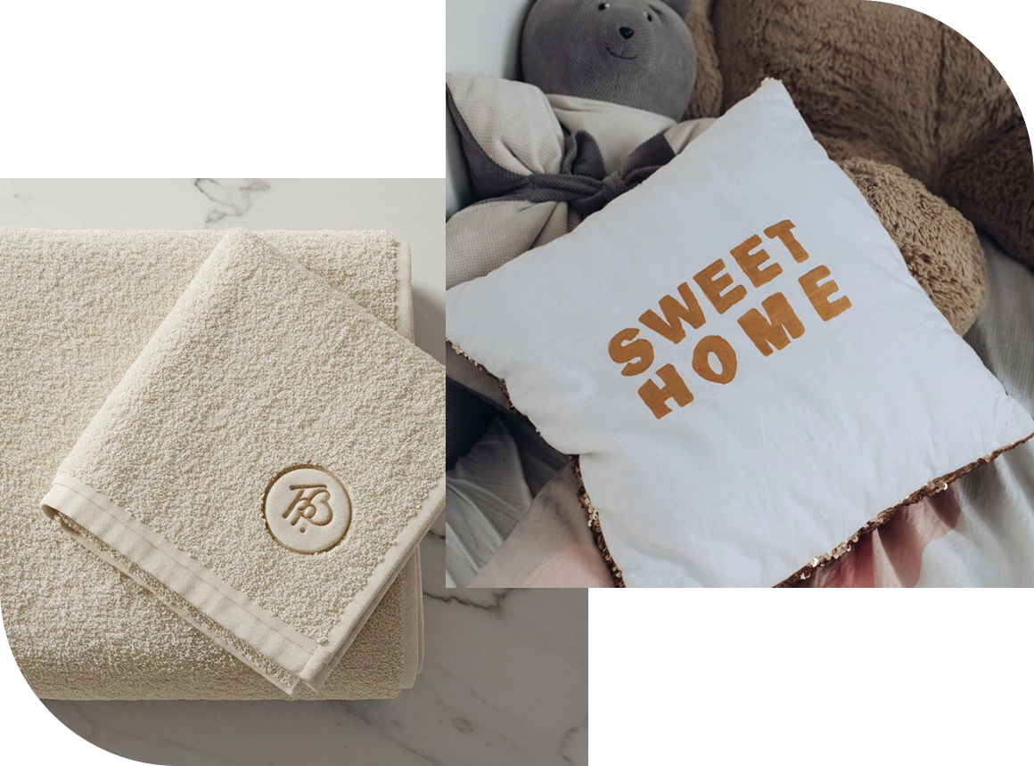 Home & Hospitality Textiles Embroidery Services Eccles