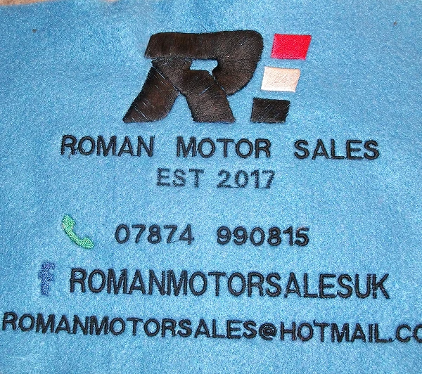 Embroidery on work clothing​ Manchester Eccles